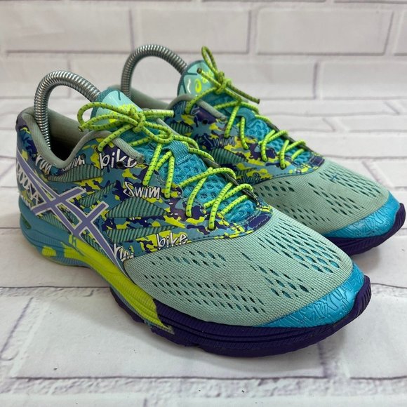 Asics Gel Noosa Tri 10 Running Shoes blue purple - Picture 2 of 10